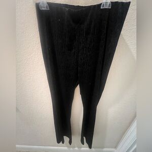 Band of Gypsies Women Black Velvet Pants M